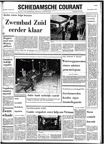 Rotterdamsch Nieuwsblad / Schiedamsche Courant / Rotterdams Dagblad / Waterweg / Algemeen Dagblad 1973-01-22