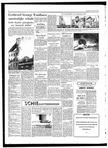 Rotterdamsch Parool / De Schiedammer 1953-09-08