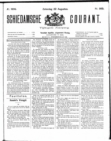Schiedamsche Courant 1896-08-22