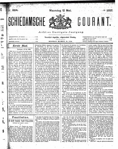 Schiedamsche Courant 1884-05-12