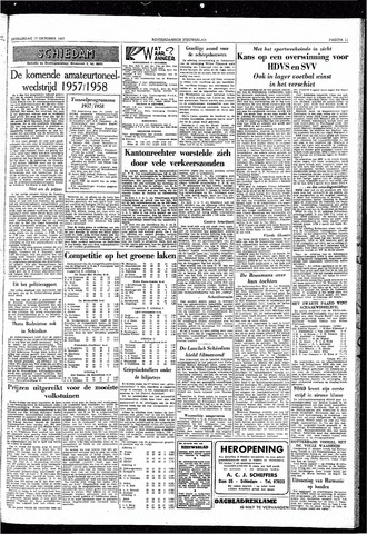 Rotterdamsch Nieuwsblad / Schiedamsche Courant / Rotterdams Dagblad / Waterweg / Algemeen Dagblad 1957-10-17