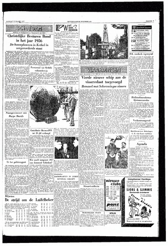 Rotterdamsch Nieuwsblad / Schiedamsche Courant / Rotterdams Dagblad / Waterweg / Algemeen Dagblad 1957-03-26
