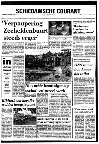 Rotterdamsch Nieuwsblad / Schiedamsche Courant / Rotterdams Dagblad / Waterweg / Algemeen Dagblad 1981-09-16