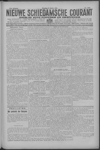 Nieuwe Schiedamsche Courant 1924-10-27