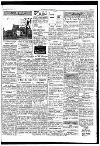 Rotterdamsch Nieuwsblad / Schiedamsche Courant / Rotterdams Dagblad / Waterweg / Algemeen Dagblad 1957-12-06
