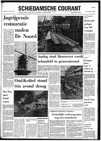 Rotterdamsch Nieuwsblad / Schiedamsche Courant / Rotterdams Dagblad / Waterweg / Algemeen Dagblad 1972-08-17