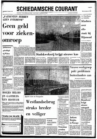 Rotterdamsch Nieuwsblad / Schiedamsche Courant / Rotterdams Dagblad / Waterweg / Algemeen Dagblad 1973-01-27