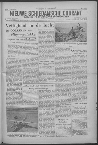 Nieuwe Schiedamsche Courant 1947-01-29