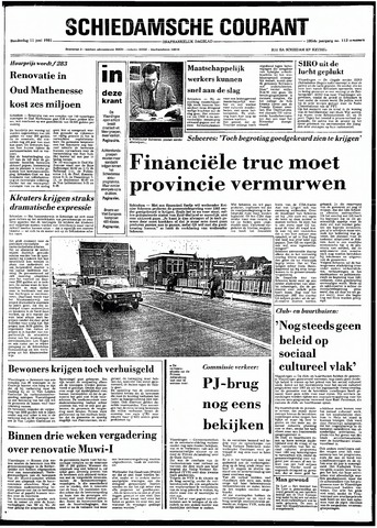 Rotterdamsch Nieuwsblad / Schiedamsche Courant / Rotterdams Dagblad / Waterweg / Algemeen Dagblad 1981-06-11
