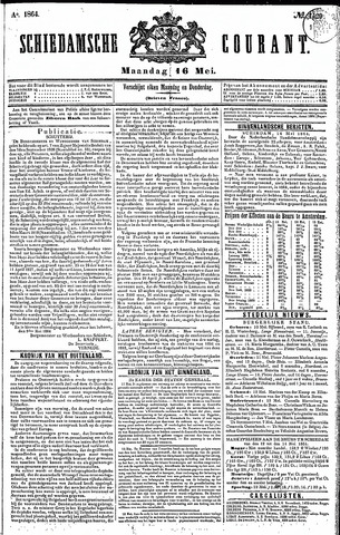 Schiedamsche Courant 1864-05-16