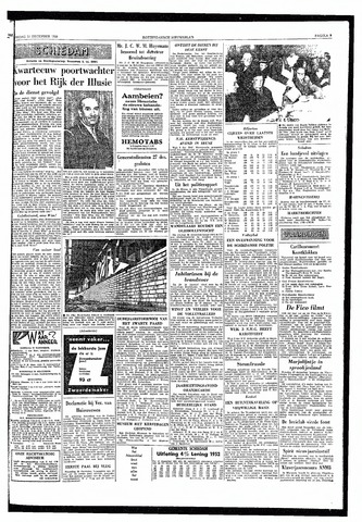 Rotterdamsch Nieuwsblad / Schiedamsche Courant / Rotterdams Dagblad / Waterweg / Algemeen Dagblad 1958-12-23