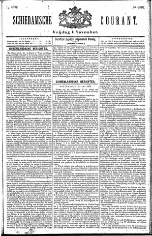 Schiedamsche Courant 1872-11-01
