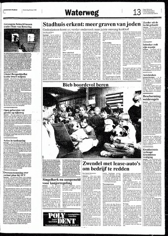 Rotterdamsch Nieuwsblad / Schiedamsche Courant / Rotterdams Dagblad / Waterweg / Algemeen Dagblad 1992-03-26