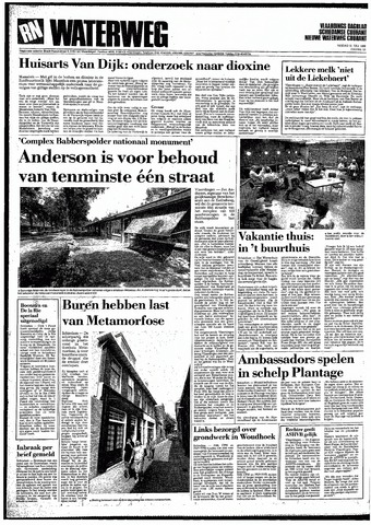 Rotterdamsch Nieuwsblad / Schiedamsche Courant / Rotterdams Dagblad / Waterweg / Algemeen Dagblad 1989-07-21
