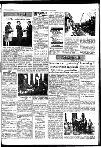 Rotterdamsch Nieuwsblad / Schiedamsche Courant / Rotterdams Dagblad / Waterweg / Algemeen Dagblad 1958-06-07