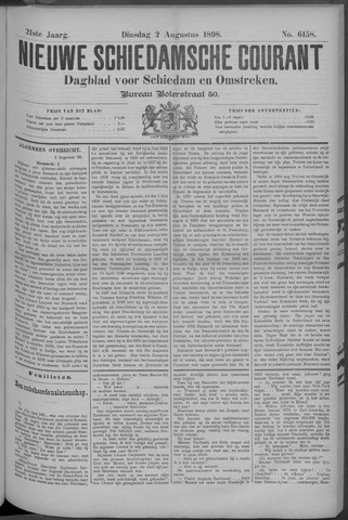 Nieuwe Schiedamsche Courant 1898-08-02