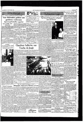 Rotterdamsch Nieuwsblad / Schiedamsche Courant / Rotterdams Dagblad / Waterweg / Algemeen Dagblad 1955-11-03