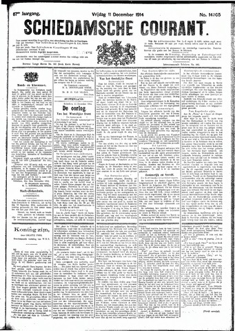 Schiedamsche Courant 1914-12-11