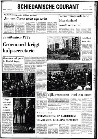 Rotterdamsch Nieuwsblad / Schiedamsche Courant / Rotterdams Dagblad / Waterweg / Algemeen Dagblad 1972-03-18