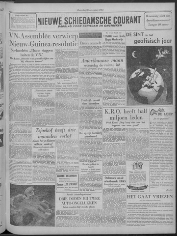 Nieuwe Schiedamsche Courant 1957-11-30