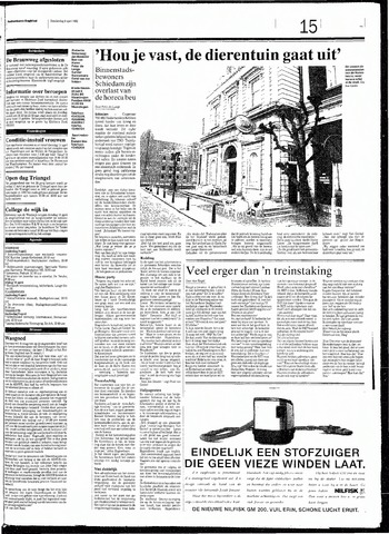 Rotterdamsch Nieuwsblad / Schiedamsche Courant / Rotterdams Dagblad / Waterweg / Algemeen Dagblad 1992-04-09