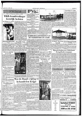 Rotterdamsch Nieuwsblad / Schiedamsche Courant / Rotterdams Dagblad / Waterweg / Algemeen Dagblad 1958-06-21