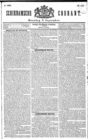 Schiedamsche Courant 1864-09-05