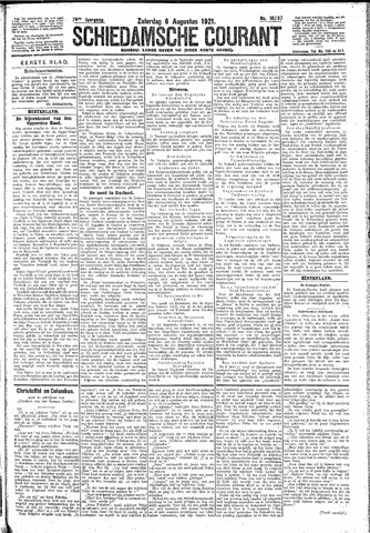Schiedamsche Courant 1921-08-06