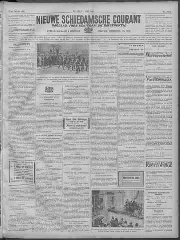Nieuwe Schiedamsche Courant 1934-05-11
