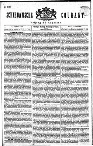 Schiedamsche Courant 1868-08-28