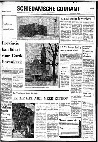 Rotterdamsch Nieuwsblad / Schiedamsche Courant / Rotterdams Dagblad / Waterweg / Algemeen Dagblad 1972-03-14