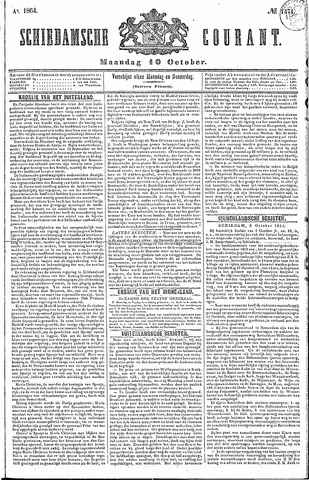 Schiedamsche Courant 1864-10-10