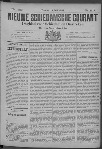 Nieuwe Schiedamsche Courant 1894-07-15