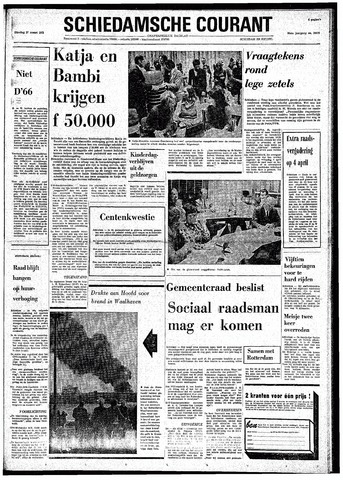 Rotterdamsch Nieuwsblad / Schiedamsche Courant / Rotterdams Dagblad / Waterweg / Algemeen Dagblad 1973-03-27