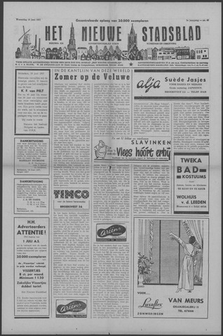 Het Nieuwe Stadsblad 1957-06-18