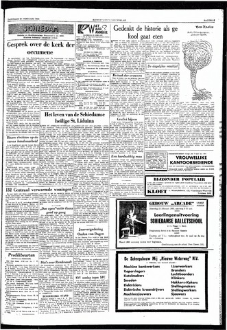 Rotterdamsch Nieuwsblad / Schiedamsche Courant / Rotterdams Dagblad / Waterweg / Algemeen Dagblad 1960-02-20