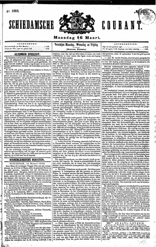 Schiedamsche Courant 1868-03-16