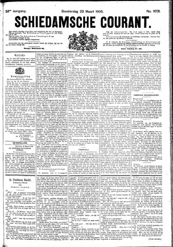 Schiedamsche Courant 1905-03-23