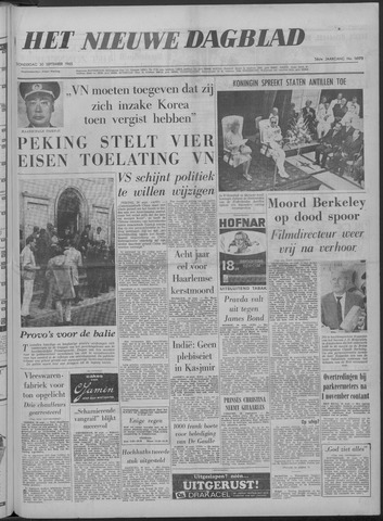 Nieuwe Schiedamsche Courant 1965-09-30