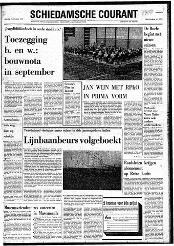 Rotterdamsch Nieuwsblad / Schiedamsche Courant / Rotterdams Dagblad / Waterweg / Algemeen Dagblad 1972-09-02