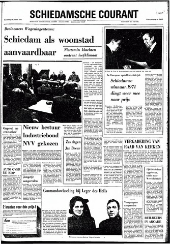 Rotterdamsch Nieuwsblad / Schiedamsche Courant / Rotterdams Dagblad / Waterweg / Algemeen Dagblad 1972-01-20