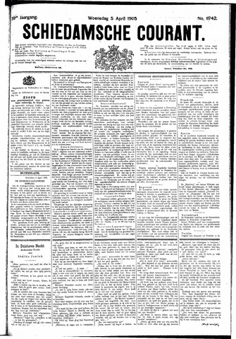 Schiedamsche Courant 1905-04-05
