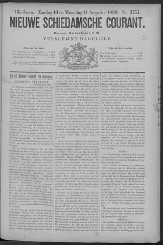 Nieuwe Schiedamsche Courant 1890-08-11