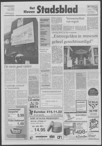 Het Nieuwe Stadsblad 1993-03-03