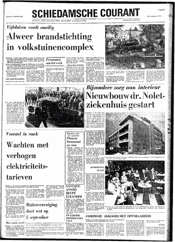 Rotterdamsch Nieuwsblad / Schiedamsche Courant / Rotterdams Dagblad / Waterweg / Algemeen Dagblad 1973-08-24