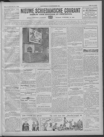 Nieuwe Schiedamsche Courant 1938-09-22