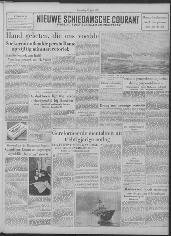 Nieuwe Schiedamsche Courant 1956-06-13