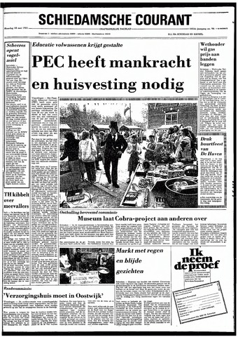 Rotterdamsch Nieuwsblad / Schiedamsche Courant / Rotterdams Dagblad / Waterweg / Algemeen Dagblad 1981-05-18