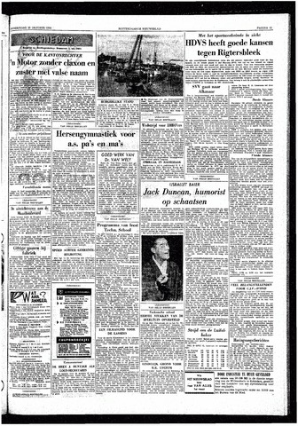 Rotterdamsch Nieuwsblad / Schiedamsche Courant / Rotterdams Dagblad / Waterweg / Algemeen Dagblad 1958-10-23