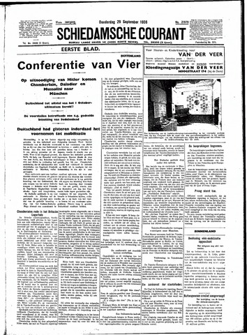 Schiedamsche Courant 1938-09-29